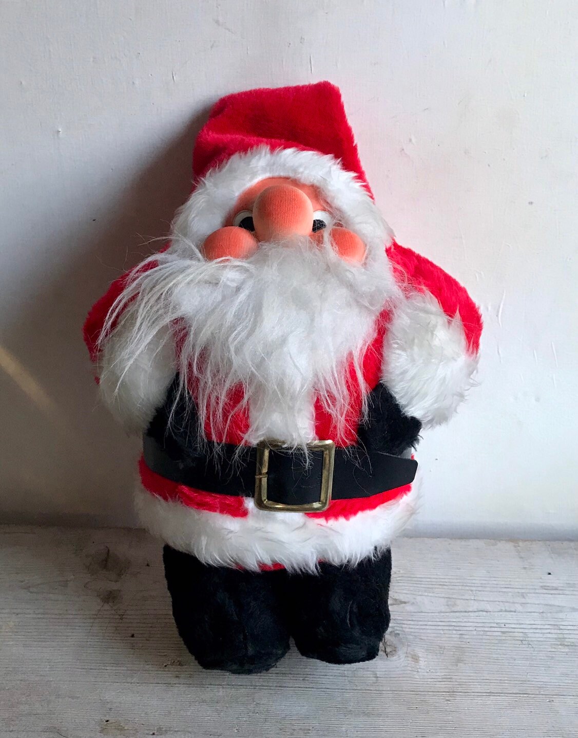 giant stuffed santa claus