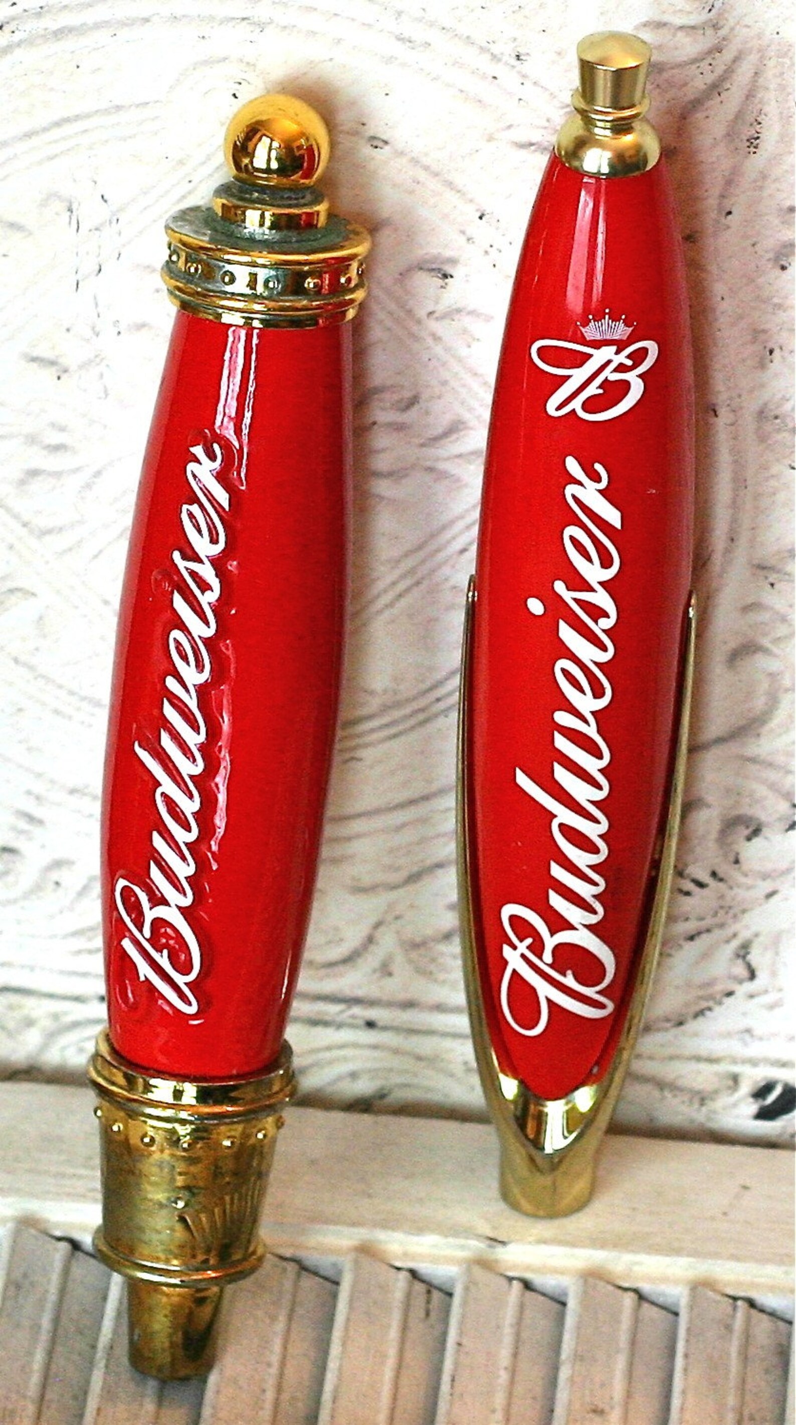Vintage Budweiser Beer Tap Handles Etsy