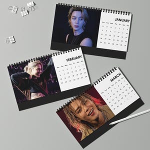 JIMIN BTS Desk Calendar 2027 | K-pop Army Bts Fan Gift Calendar, Bts Calendar, Jimin Calendar image 3