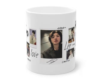 SEVENTEEN WOOZI bias mug; Woozi mug; Lee Jihoon Mug; Carat Mug; Seventeen Mug; Kpop Seventeen Gift; Kpop Mug