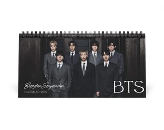BTS Desk Calendar 2027 | K-pop Army Bts Fan Gift Calendar