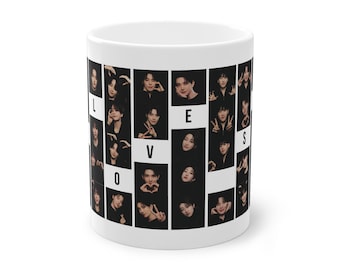SEVENTEEN Mug; Kpop; CARAT mug; Seventeen; Seventeen OT13; Kpop Gift; Seventeen Gift