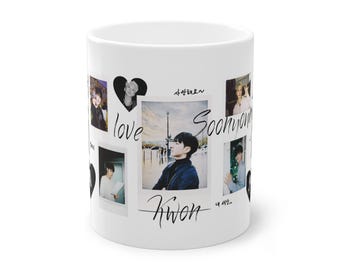 SEVENTEEN HOSHI bias mug; Kwon Soonyoung Mug; Carat Mug; Seventeen Mug; Kpop Seventeen Gift; Kpop Mug