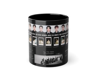 Seventeen Inspired Mug | Seventeen Right Here OT13 Kpop Carat Gift