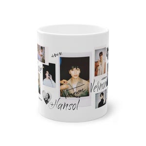 SEVENTEEN VERNON bias mug; Vernon Mug; Carat Mug; Seventeen Mug; Kpop Seventeen Gift; Kpop Mug