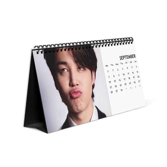 JIMIN BTS Desk Calendar 2026; Bts Calendar; Jimin Calendar; Bts