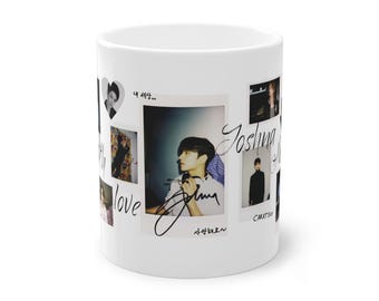 SEVENTEEN JOSHUA bias mug; Joshua Mug; Carat Mug; Seventeen Mug; Kpop Seventeen Gift; Kpop Mug