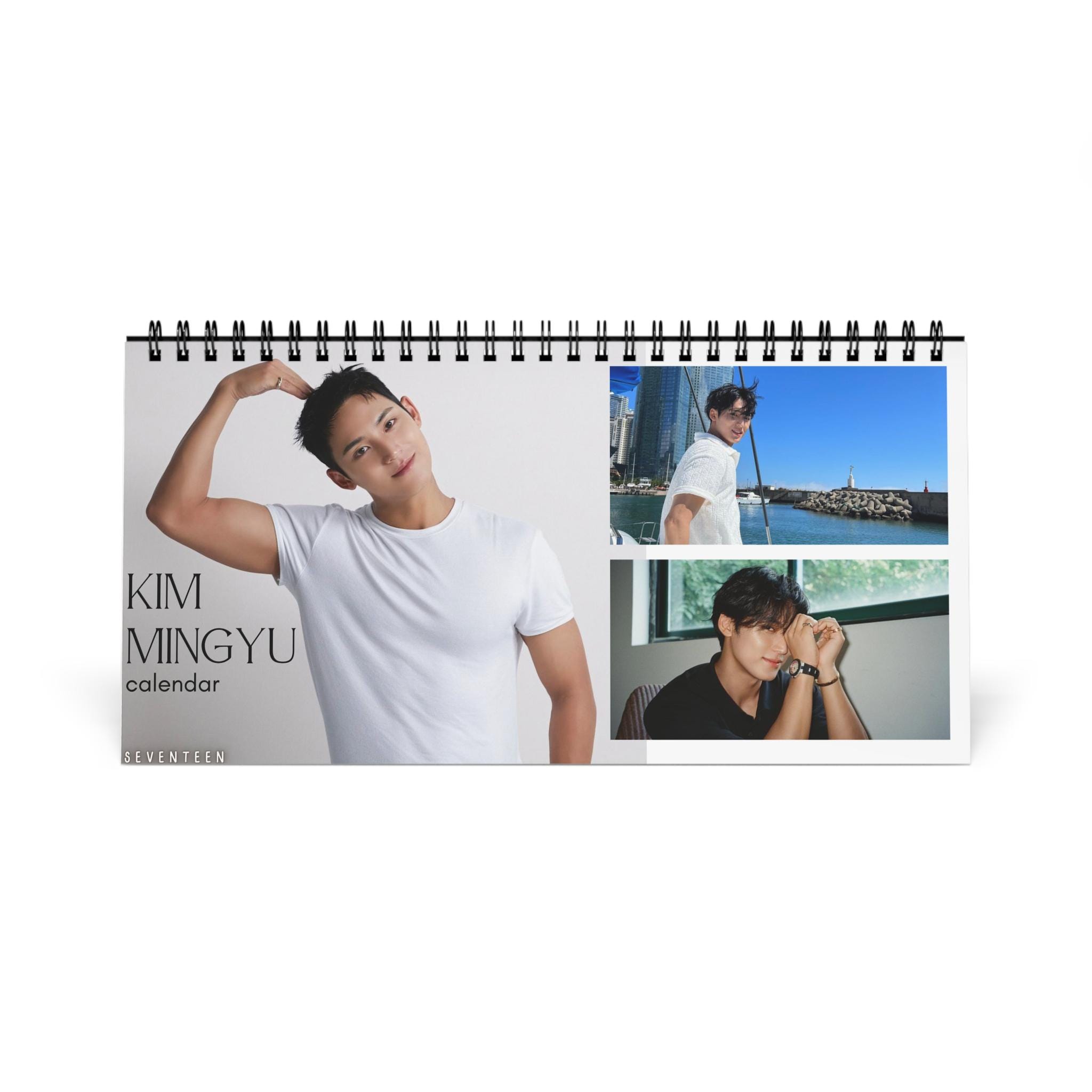 SEVENTEEN MINGYU Desk Calendar 2026; SEVENTEEN Calendar; Kim