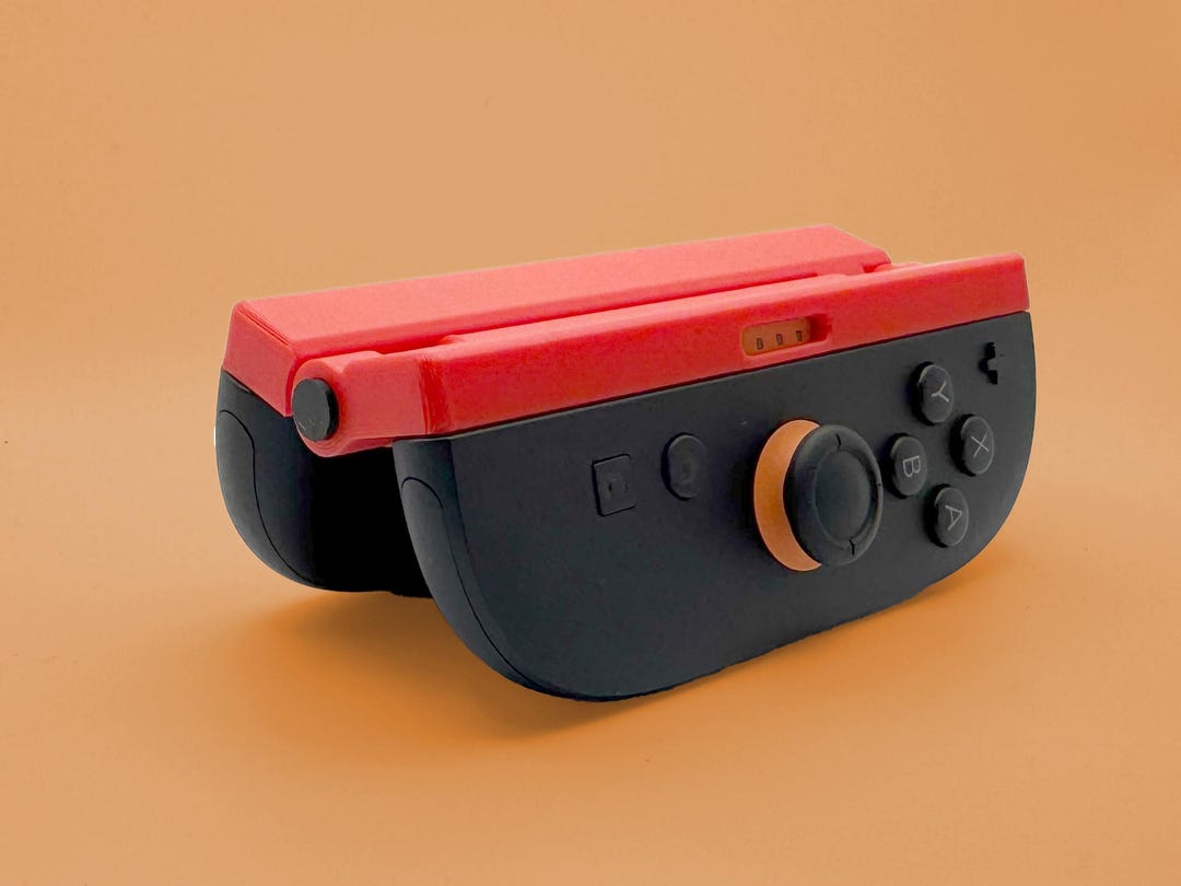 One-handed Joy-con Grip for Switch 2: Ambidextrous, Ergonomic, Eco