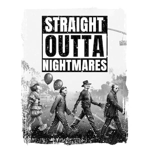 Straight Outta Nightmares Png, Movie Killers Png, Halloween Scary Movie Png, Serien Mörder Png, Horror Charakter Png, Horror Freunde Png
