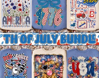 Retro 250th Anniversary USA PNG Bundle: 4th Of July Png 1776-2026 Png, Independence Day Png, Patriotic Coquette, Digital Download