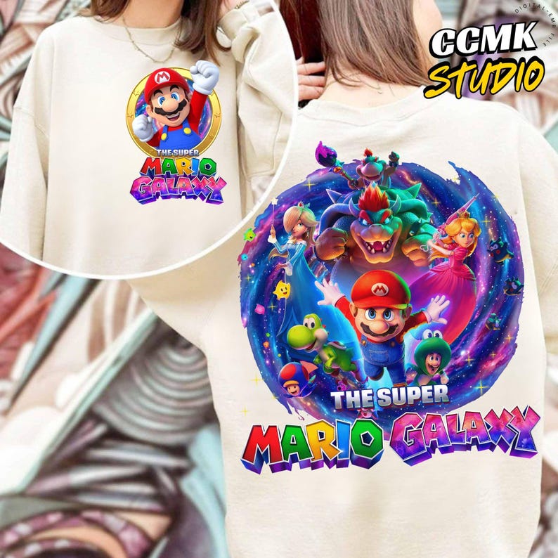 PNG de Super Desenho Animado Galáxia, Camiseta com Pôster do Filme Galáxia, Novo Filme Galáxia PNG, Design de Camiseta Gamer, PNG de Personagem de Super Desenho Animado, PNG de Filme Gamer imagem 2