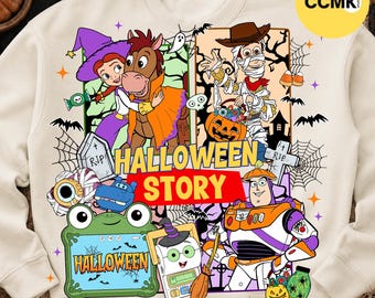 You’ve Got a Friend In Me Halloween Png, Retro Halloween PNG, Halloween Ghost, Spooky Season Png, Fall Png, New Cartoon Toy and Friends Png