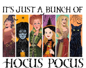 Halloween Bad Witches Vibes Png, Witches Movie Png, Salem Coffee Png, Retro Halloween Png, Spooky Season Png, Witch Sisters Png