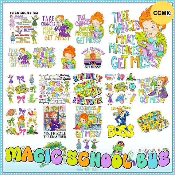 20+ Take Chances Make Mistakes Get Messy Png Bundle, Glitter Teacher Life Png, Magic Teacher Png, School Bus Png, Teacher Quotes Png