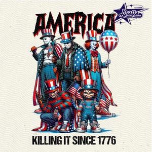 ホラー映画「独立記念日」PNG、サグ・ライフ・キラーズPNG、独立記念日PNG、1776年以来アメリカを殺し続けているPNG、独立記念日アメリカPNG