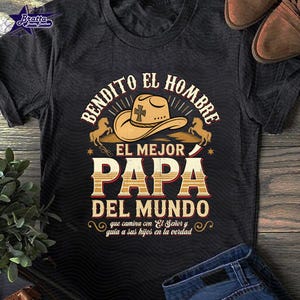 Hombre De Dios Descarga Png、Día Del Padre Png、Bendito El Hombre、El Mejor Papá Del Mundo、Diseño Vaquero Para Papá Cristiano Religioso