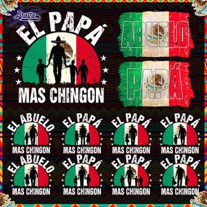 エル・パパ/アブエロ・マス チンゴン Png、メキシコ国旗パパ Png、パパ ラティーノ Png、スペイン語のお父さん PNG、チカーノのお父さん PNG、チンゴンの父の日 PNG