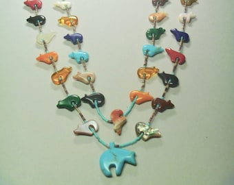 ヴィンテージ ズニ族 ネイティブアメリカン アニマルフェティッシュ