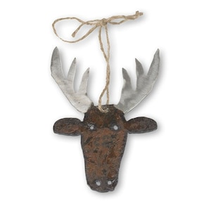 Woodland Ornament Deer Christmas Ornament Gift Topper for Him