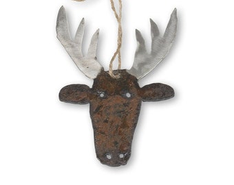 Woodland Ornament Deer Christmas Ornament Gift Topper for Him