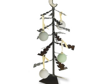 Metal Evergreen Ornament Tree Christmas Ornament Tree