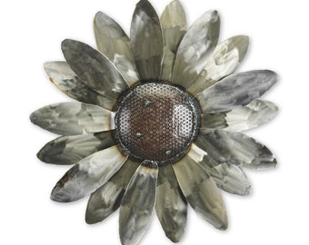 Wall Art Metal Sunflower Steel Outdoor Sculpture