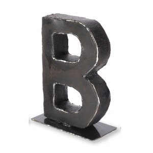 Decorative Large Metal Letter Freestanding Personalized or Custom image 2
