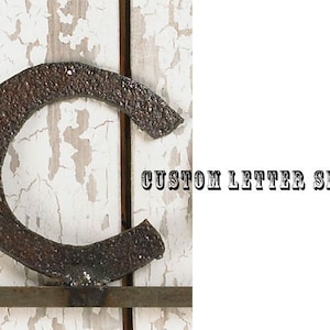 Metal Sign Personalized Letter Custom Word or Phrase Wall Signage