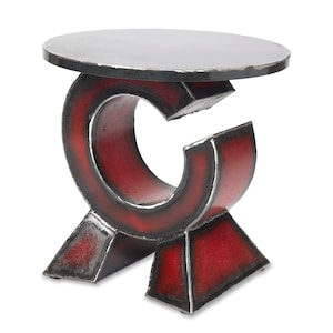 End Table Orbit Side Table Metal