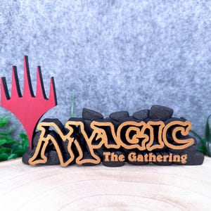Magic The Gathering – Fantasy-Deko, Kartenspiel-Fan-Art, Geschenkidee für Nerds und MTG-Sammler