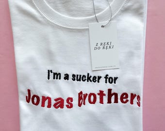 Jonas T-shirt embroidery