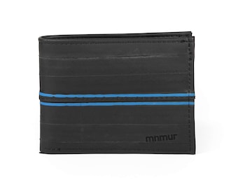 Recycled Inner Tube Wallet: Handmade Vegan Coin Pocket Wallet