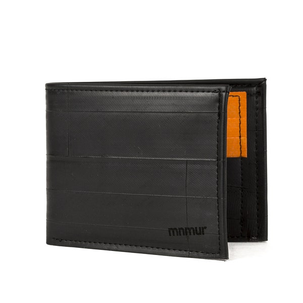 Recycled inner tube Wallet for men / Upcycled Wallet. Vegan and eco-friendly wallet. Gift idea bicycle lovers.