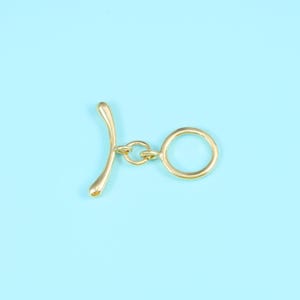 Zapięcia zatrzaskowe z 18-karatowego złota do samodzielnego wyrobu biżuterii