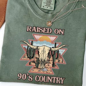 Retro 90s Country Music Comfort Colors Tee - Unisex