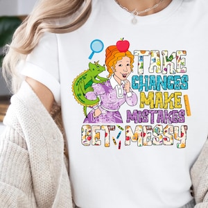 Miss Frizzle Magic School Bus Shirt - Teacher Back to School Tee