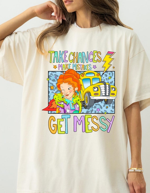 Comfort Color Magic Bus Shirt, Miss Frizzle T-shirt, Gift Shirt For Teacher, Back To School T-shirt, Book Characters Tee