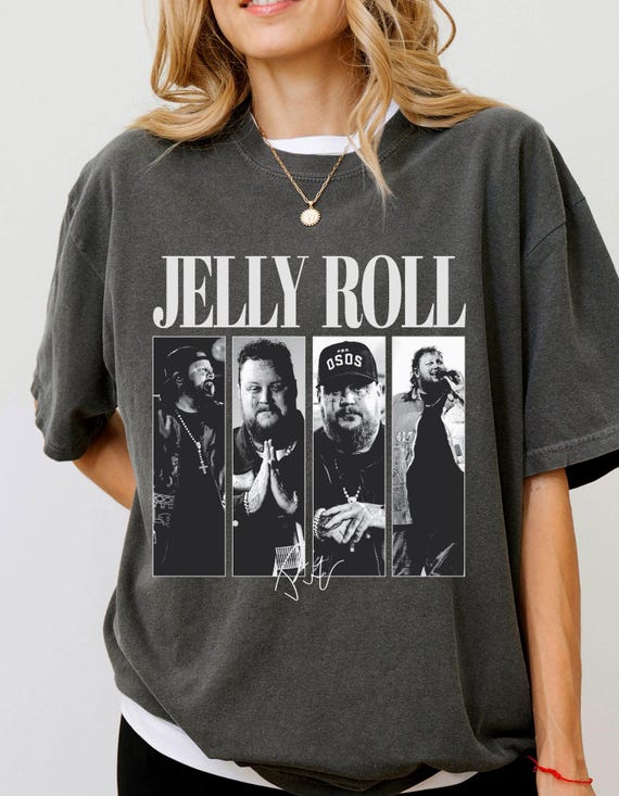 Comfort Colors® Jelly Roll Shirt,Jelly Roll Concert Shirt,Music Lover Quote, Concert Shirt,Country Music Lover Shirt, Tour Outfit,Meme Shirt
