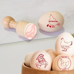 Eistempelset - Love Egg-stempel, aangepaste eierdoosstempel, Mix & Match - kippeneistempel, butt nuggets-stempel