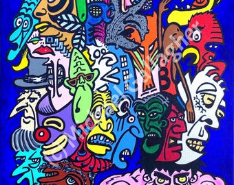 SURREAL ART NO 1 - One Two Many