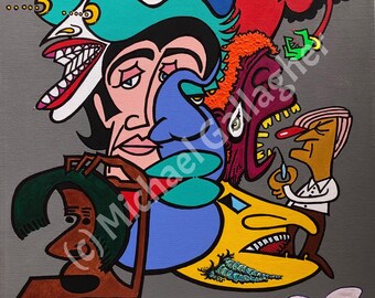 SURREAL ART NO 9 - "Know Stress Passing"