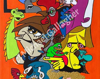 SURREAL ART NO 3 - Draw Your Own Contusions