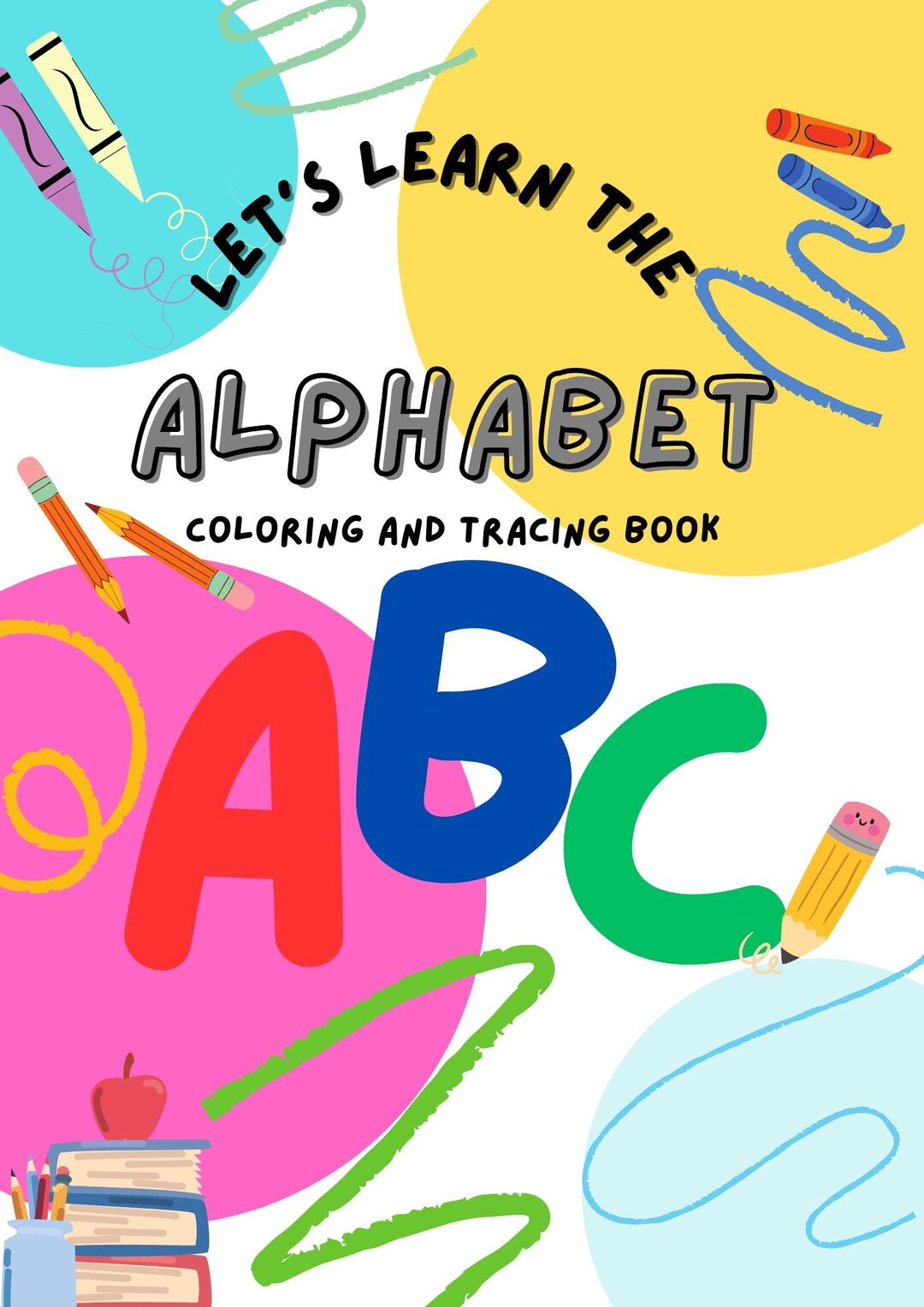 Let's Learn the Alphabet - Etsy