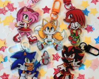 I Heart You - Sonic Keychains