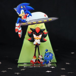 Hogs in Space [Shadow & Sonic Acrylic Stand]
