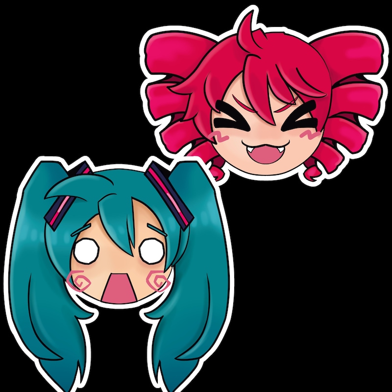 Teto Sticker Disguested Teto Papercraft - Etsy
