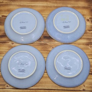4 Anthropologie Coasta Nova Brisia 6" Salad/Dessert Plates Green Blue image 6