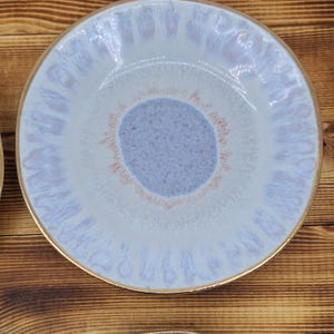 4 Anthropologie Coasta Nova Brisia 6" Salad/Dessert Plates Green Blue image 5
