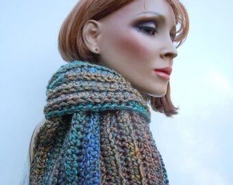 Desert Colors Scarf, Painted Desert Scarf, Colorful Scarf, Womens Scarf, Very Soft Scarf